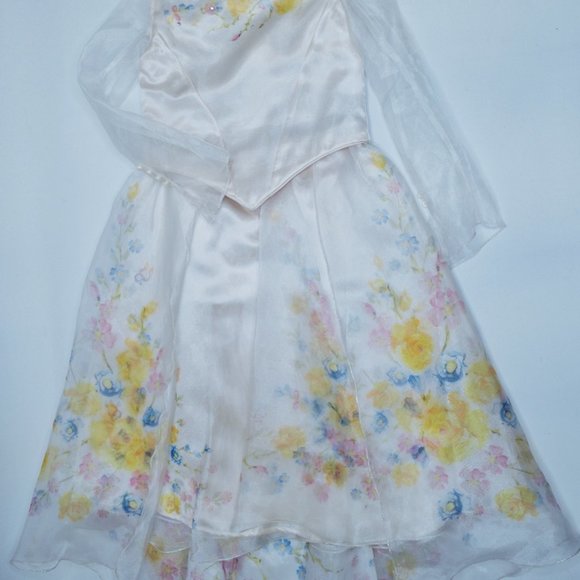 Chasing Fireflies, 4Y, l/s Cinderella ball gown - Picture 3 of 4